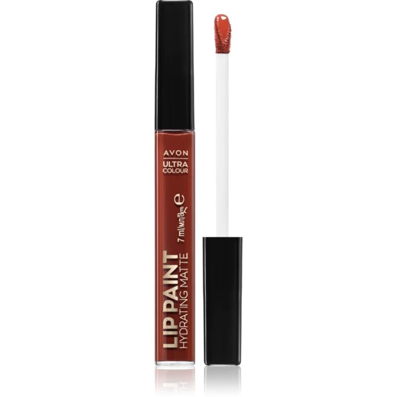 Avon Ultra Colour Paint satenasta šminka z mat učinkom odtenek Bloody Mary 7 ml