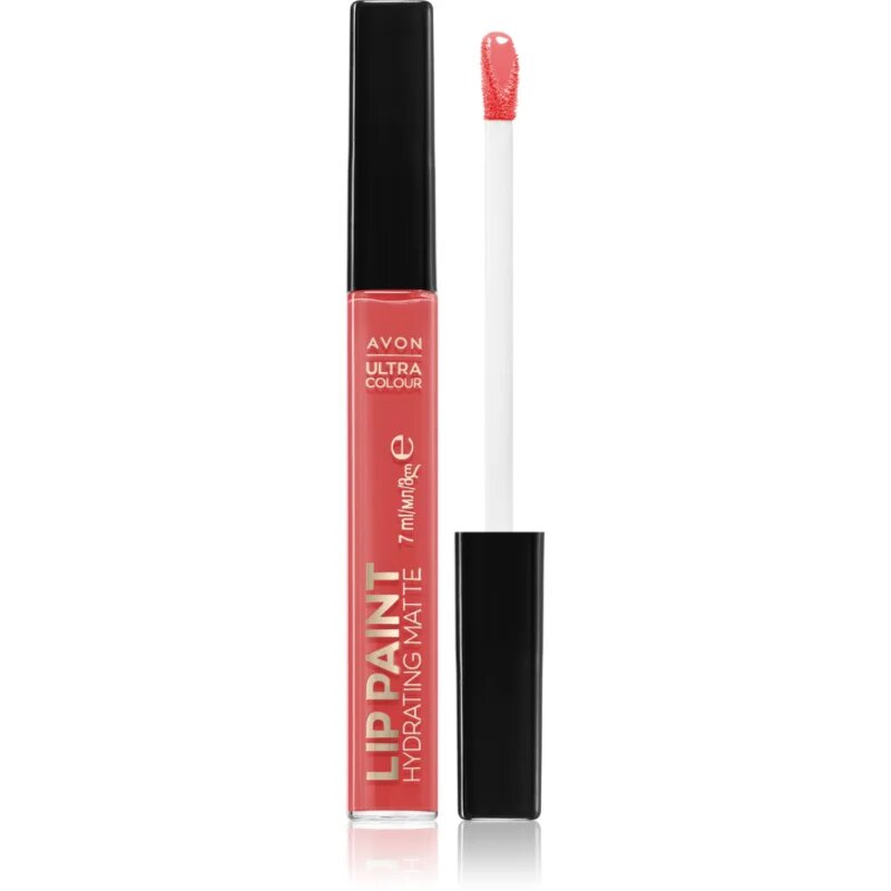 Avon Ultra Colour Paint satenasta šminka z mat učinkom odtenek Peachy Sunrise 7 ml