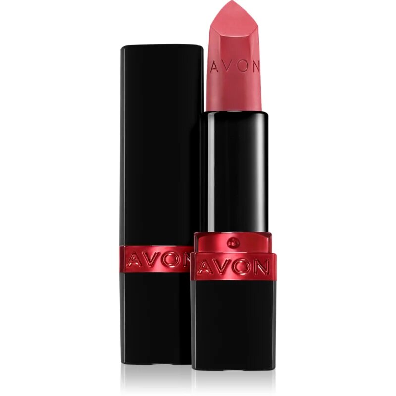 Avon Ultra Matte mat vlažilna šminka odtenek Maiden Mauve 3.6 g