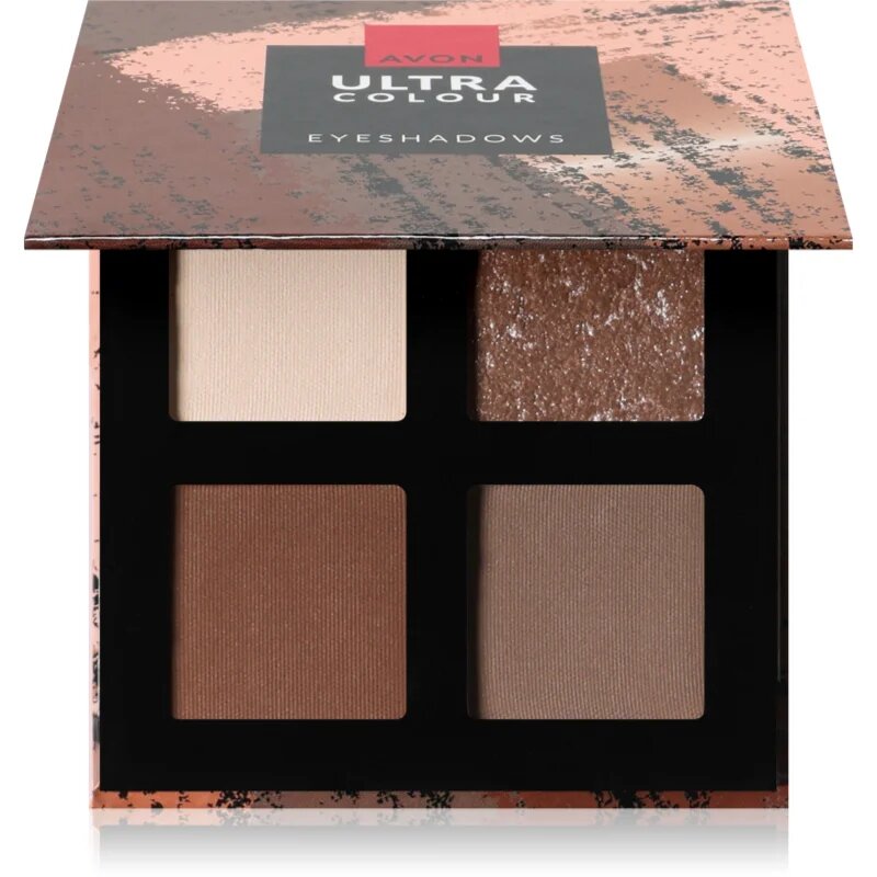 Avon Ultra Quatro paleta senčil za oči odtenek Natural 2.8 g