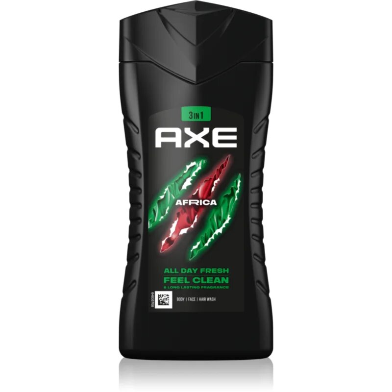 Axe Africa gel za prhanje za obraz telo in lase 250 ml