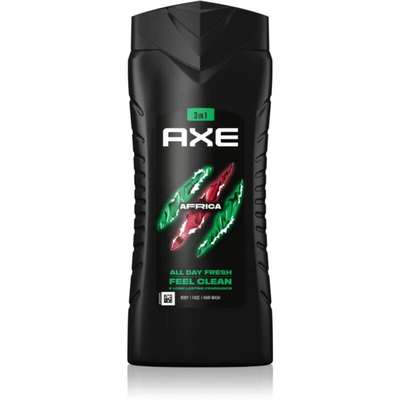 Axe Africa gel za prhanje za obraz telo in lase 400 ml