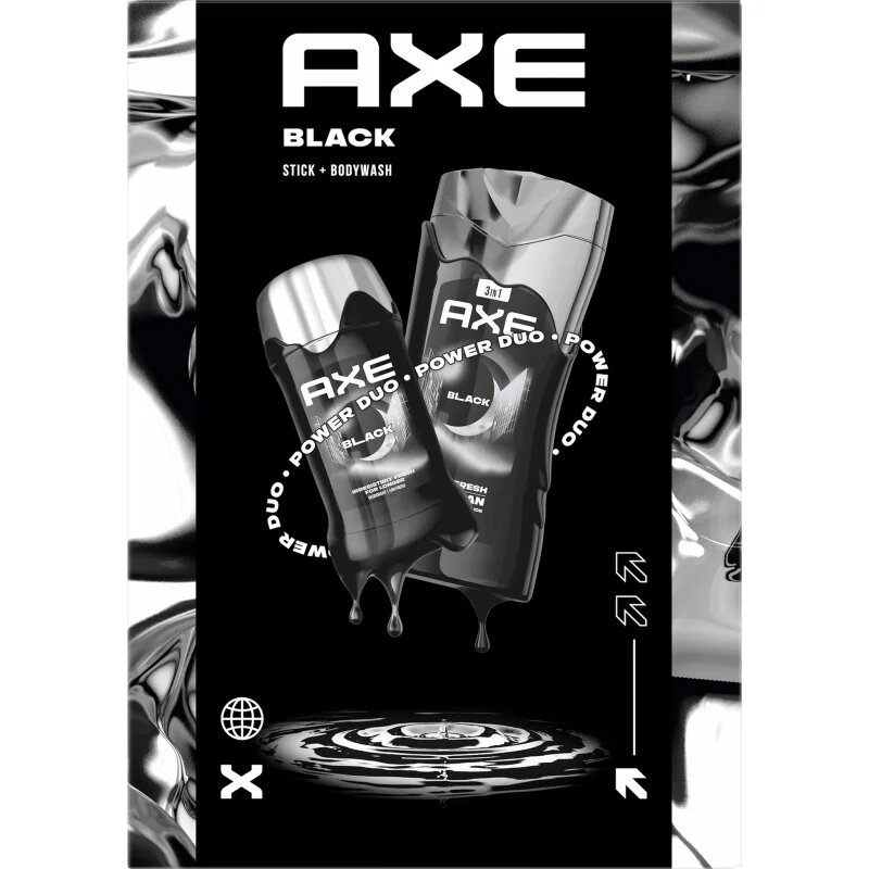 Axe Black darilni set za moške