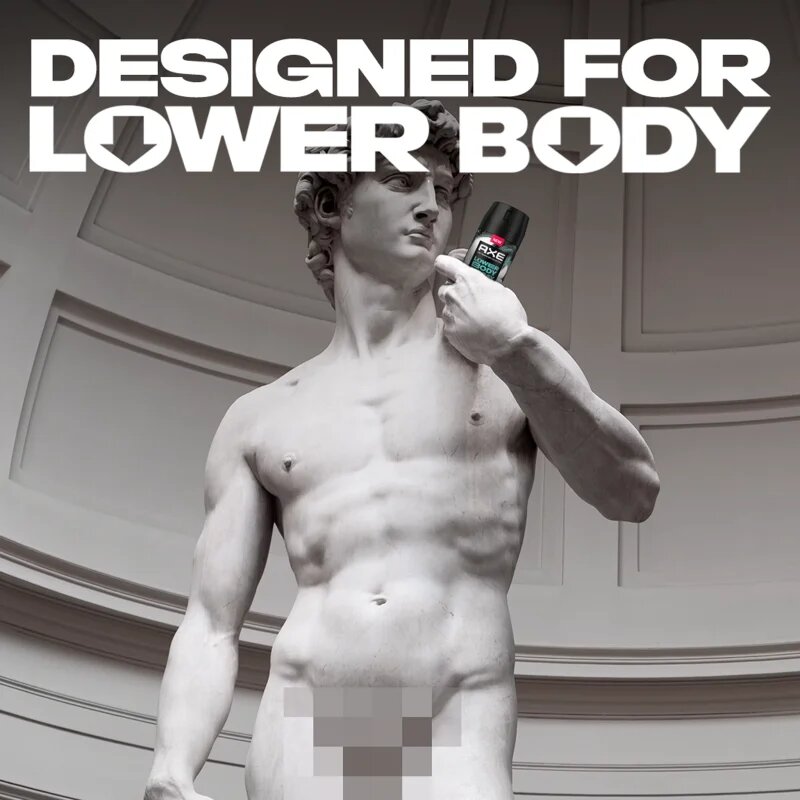 Axe ​Coconut & Sandalwood pršilo za telo za intimne predele 100 ml
