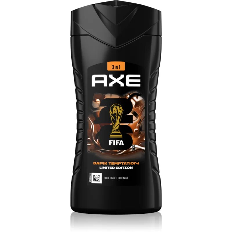 Axe Dark Temptation gel za prhanje za obraz telo in lase 250 ml