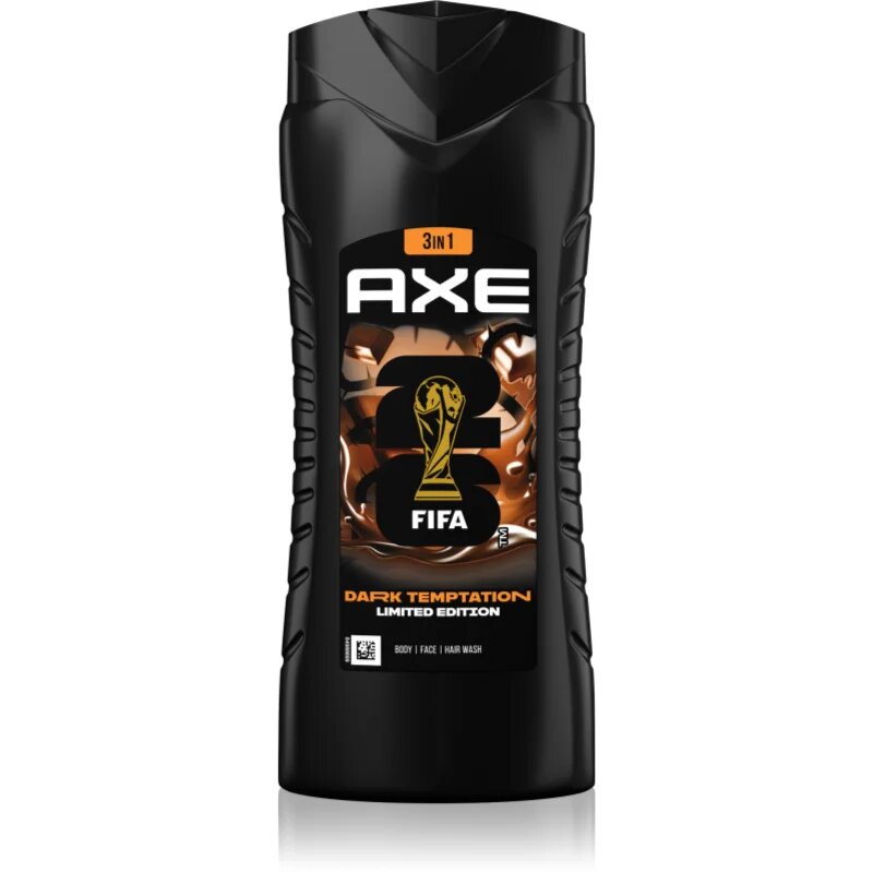 Axe Dark Temptation gel za prhanje za obraz telo in lase 400 ml