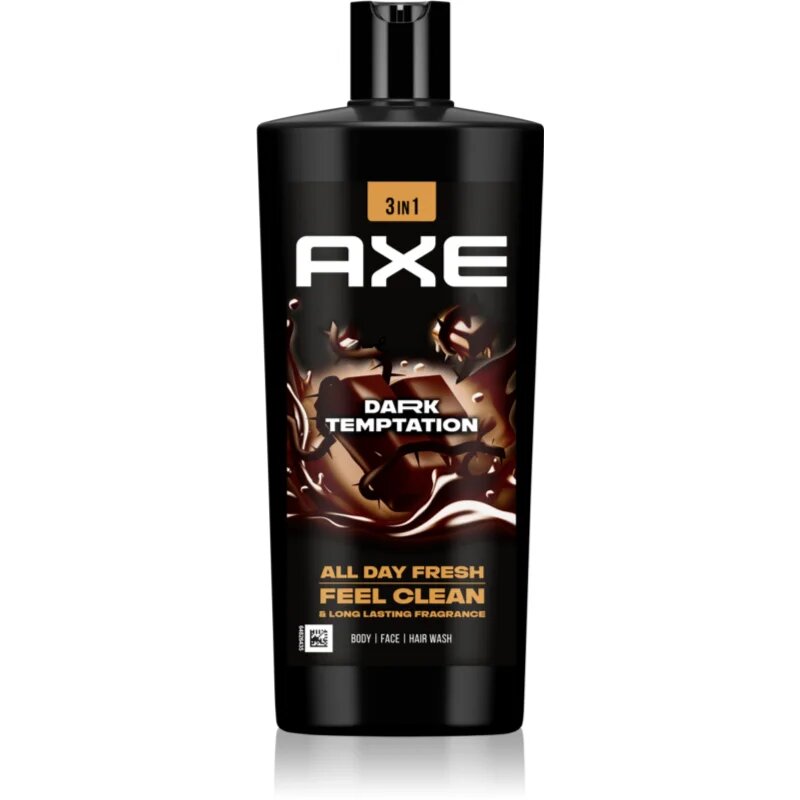 Axe Dark Temptation gel za prhanje za obraz telo in lase 700 ml