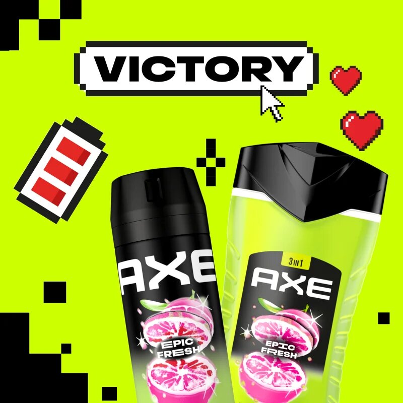 Axe Epic Fresh dezodorant pršilo za moške 150 ml