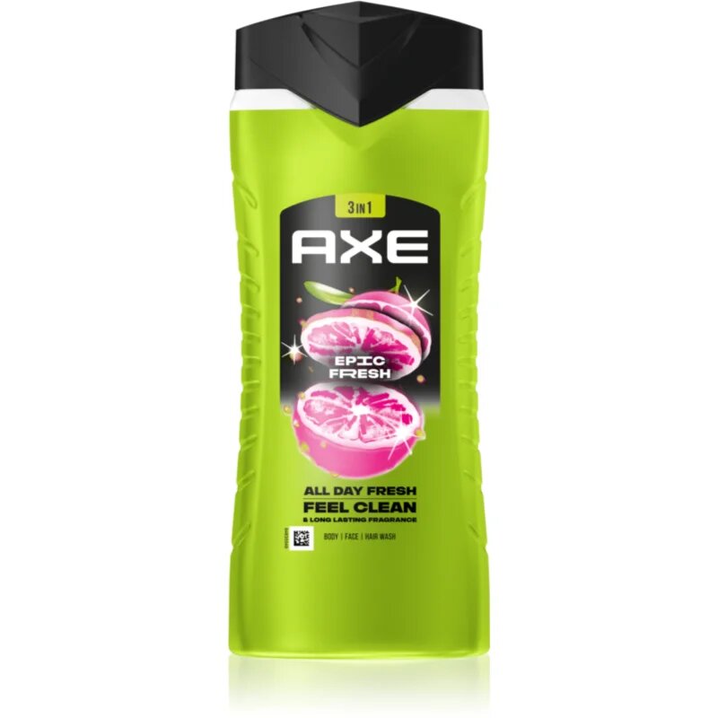 Axe Epic Fresh gel za prhanje za obraz telo in lase 400 ml