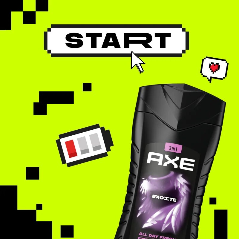 Axe Excite deodorant v pršilu za moške 150 ml
