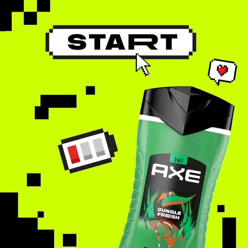 Axe Jungle Fresh dezodorant pršilo za moške 150 ml