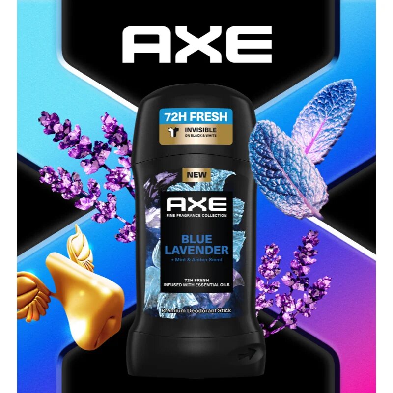 Axe Premium Blue Lavender trdi deodorant za moške 50 ml
