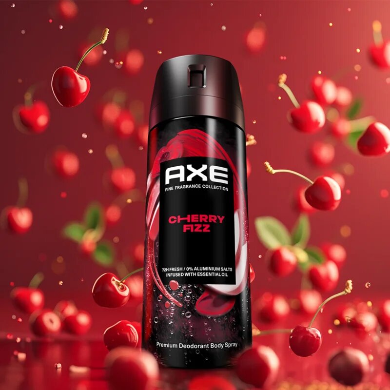 Axe Premium Cherry Fizz dezodorant pršilo za moške 150 ml