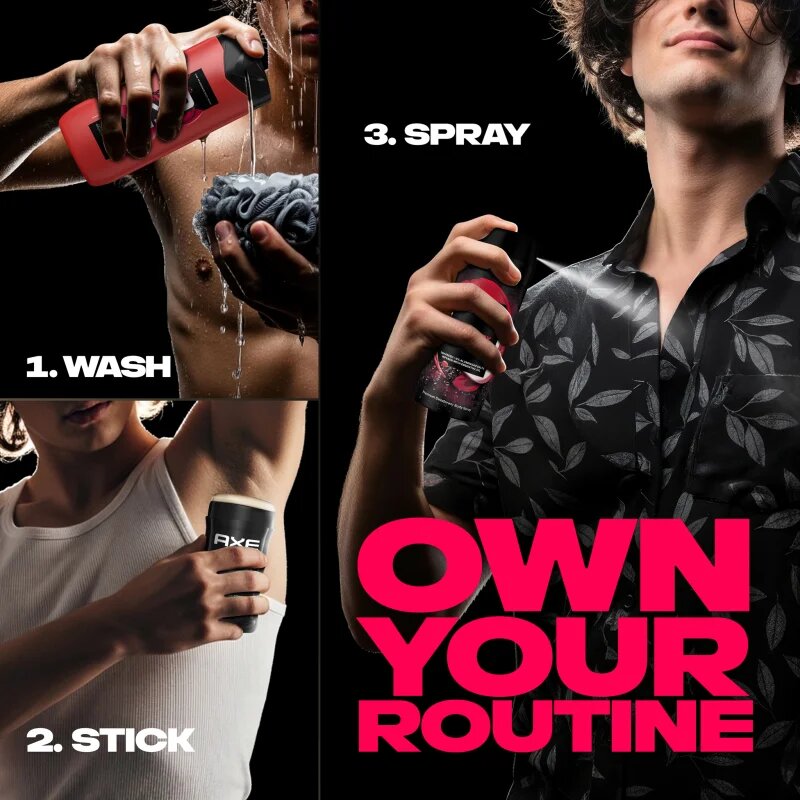 Axe Premium Cherry Fizz gel za prhanje za moške 400 ml