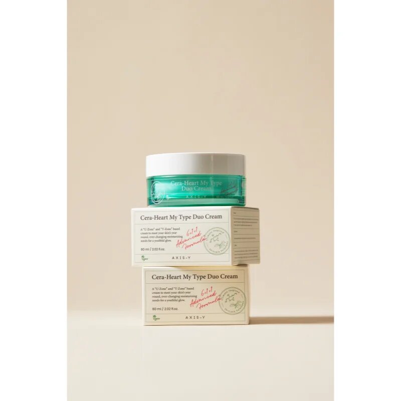 AXIS-Y 6+1+1 Advanced Formula Cera-Heart My Type Duo Cream vlažilna in hranilna krema 60 ml