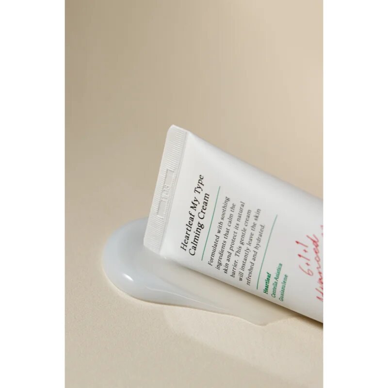 AXIS-Y 6+1+1 Advanced Formula Heartleaf My Type Calming Cream lahka gelasta krema za pomiritev in okrepitev občutljive kože 60 ml