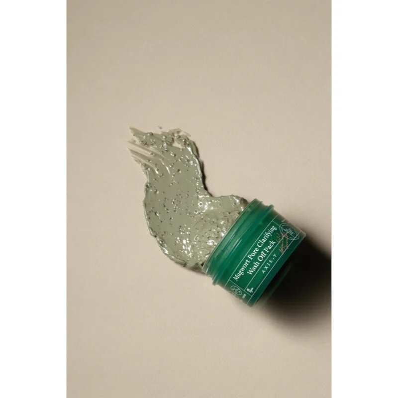 AXIS-Y 6+1+1 Advanced Formula Mugwort Pore Clarifying Wash Off Pack globoko čistilna maska s pomirjajočim učinkom 100 ml