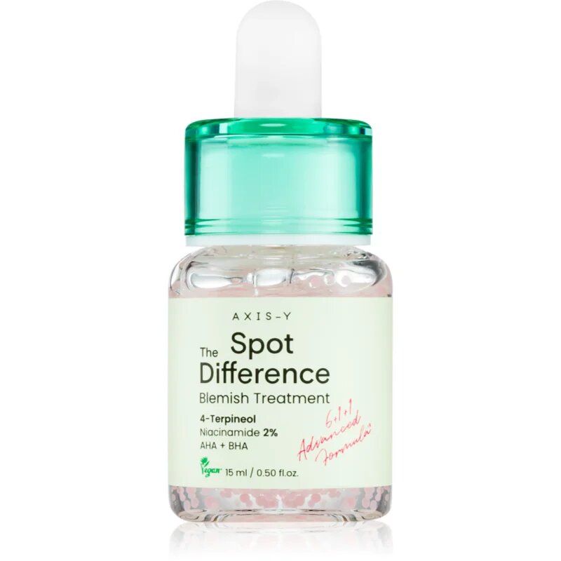 AXIS-Y 6+1+1 Advanced Formula Spot The Difference Blemish Treatment lokalna nega proti aknam za občutljivo kožo 15 ml