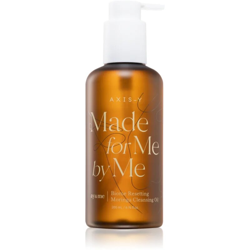 AXIS-Y ay&me Biome Resetting Moringa Cleansing Oil globinsko čistilno olje za osvetlitev kože 200 ml
