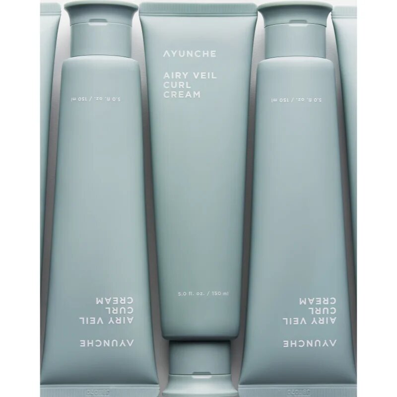 AYUNCHE Airy Veil Curl Cream hranilna krema za valovite in kodraste lase 150 ml