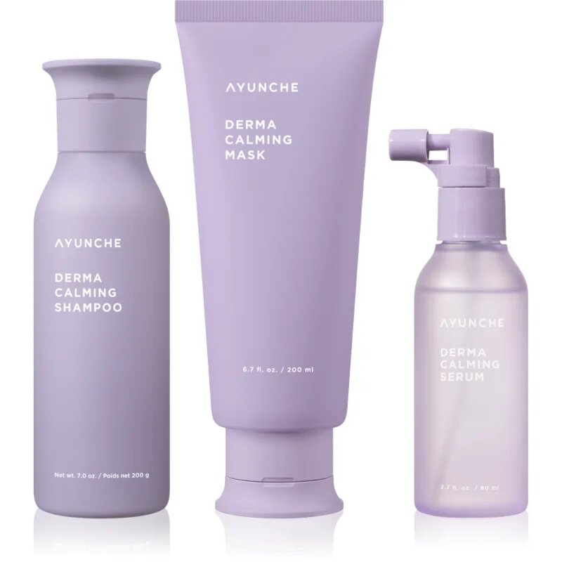 AYUNCHE Derma Calming set za suho in občutljivo lasišče
