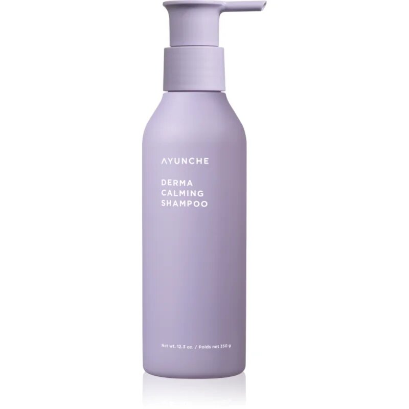 AYUNCHE Derma Calming Shampoo pomirjevalni šampon za suhe lase in občutljivo lasišče 350 g