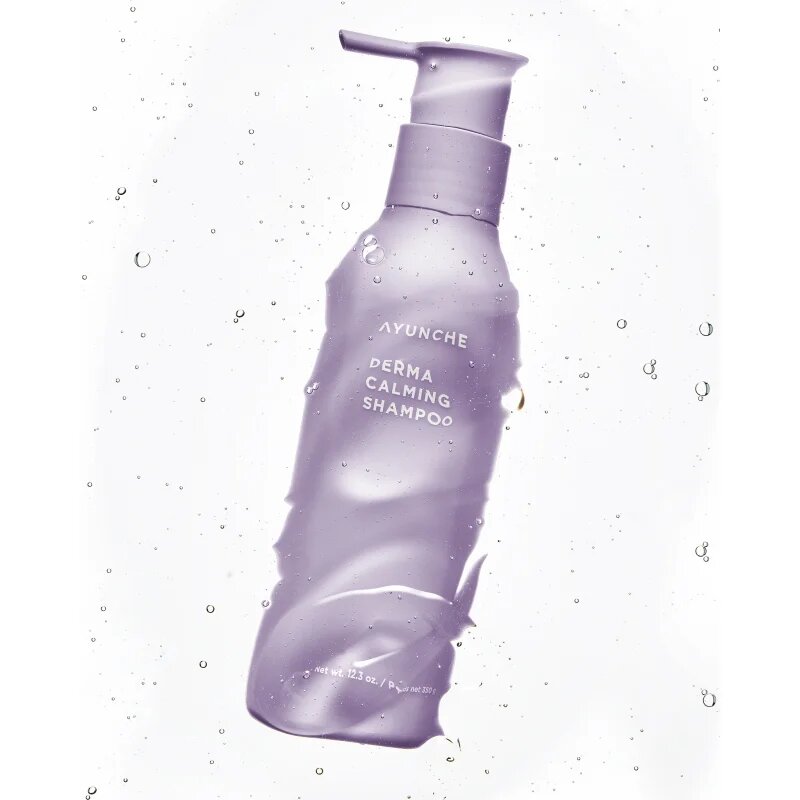 AYUNCHE Derma Calming Shampoo pomirjevalni šampon za suhe lase in občutljivo lasišče 350 g