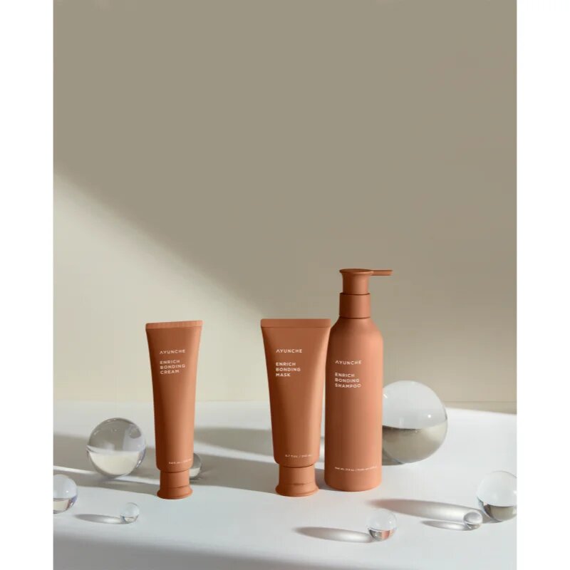 AYUNCHE Enrich Bonding Shampoo intenzivno regeneracijski šampon za poškodovane lase 350 g