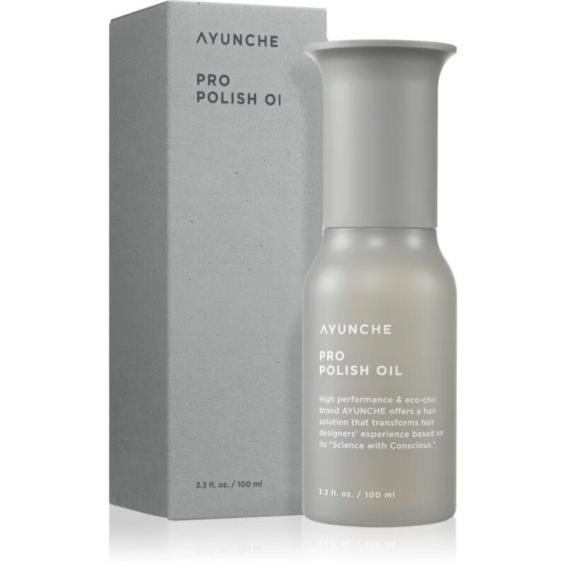 AYUNCHE Pro Polish Oil olje za lase za sijaj in mehkobo las 100 ml