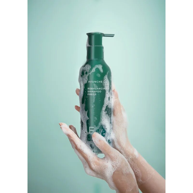 AYUNCHE Rebalancing Shampoo Fresh šampon proti redčenju in izpadanju las z osvežujočim učinkom 350 g