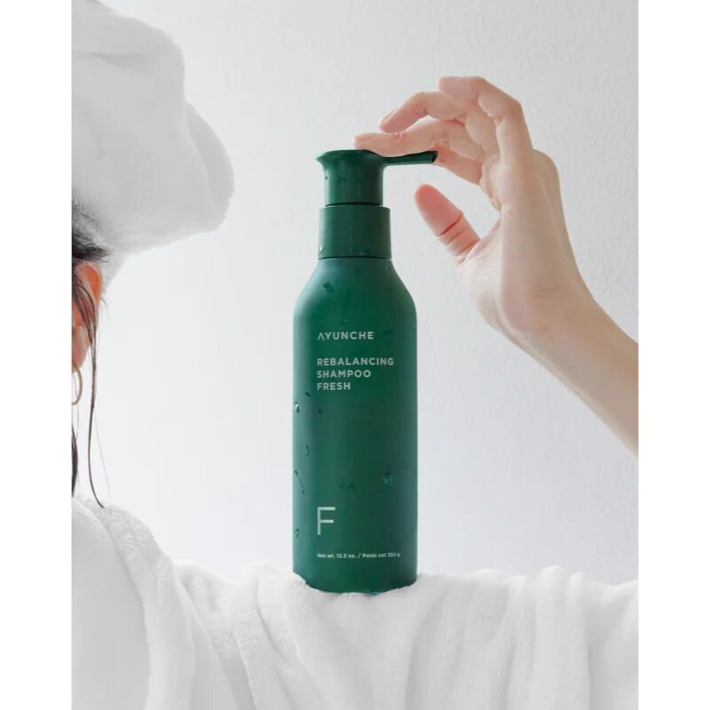 AYUNCHE Rebalancing Shampoo Fresh šampon proti redčenju in izpadanju las z osvežujočim učinkom 350 g