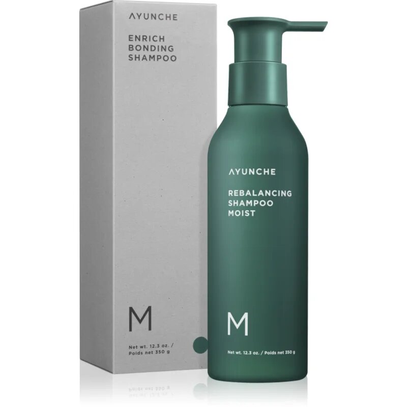 AYUNCHE Rebalancing Shampoo Moist šampon proti redčenju in izpadanju las z vlažilnim učinkom 350 g