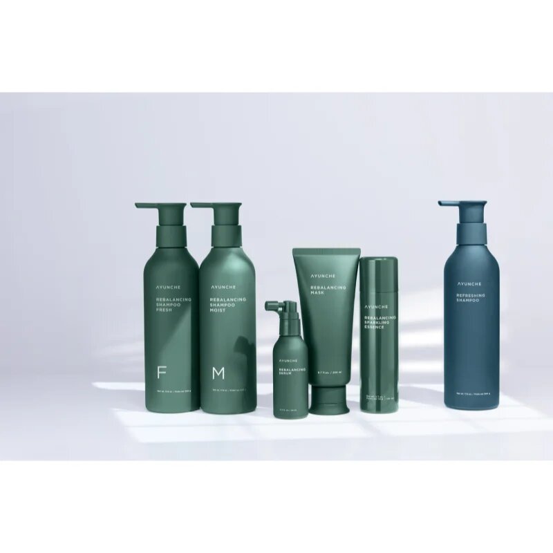 AYUNCHE Rebalancing Shampoo Moist šampon proti redčenju in izpadanju las z vlažilnim učinkom 350 g