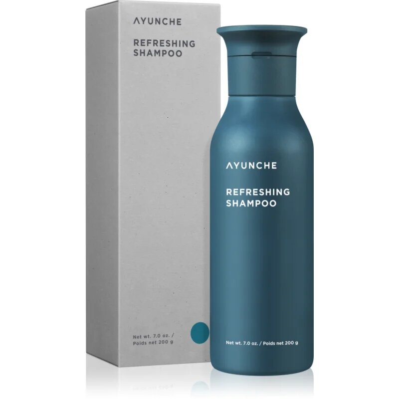 AYUNCHE Refreshing Shampoo osvežujoči šampon za mastne lase in lasišče 200 g