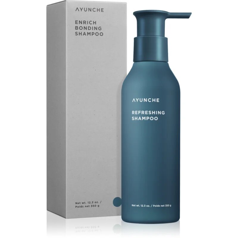 AYUNCHE Refreshing Shampoo osvežujoči šampon za mastne lase in lasišče 350 g