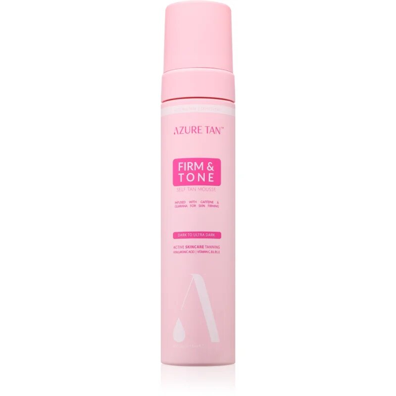 Azure Tan Firm & Tone samoporjavitvena pena odtenek Dark To Ultra Dark 200 ml