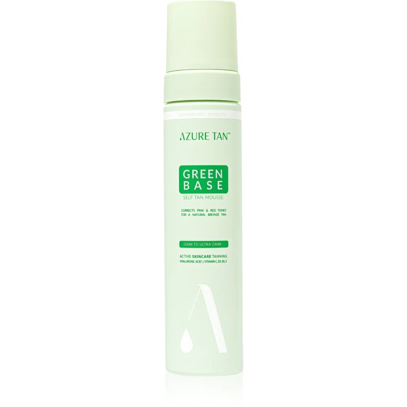Azure Tan Green Base samoporjavitvena pena odtenek Dark To Ultra Dark 200 ml