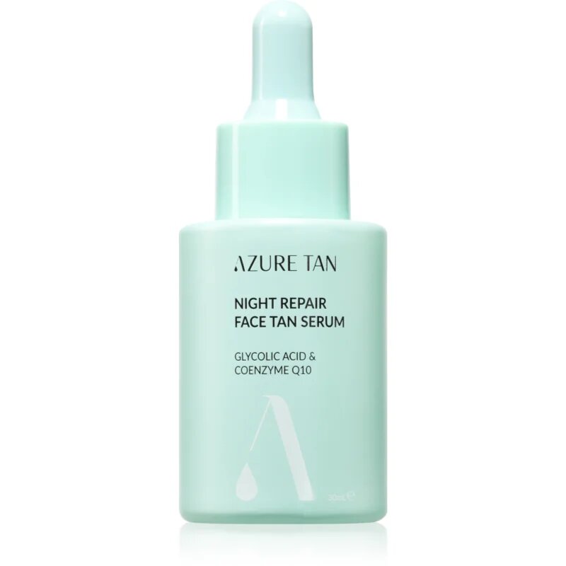 Azure Tan Night Repair samoporjavitveni serum za obraz za noč 30 ml