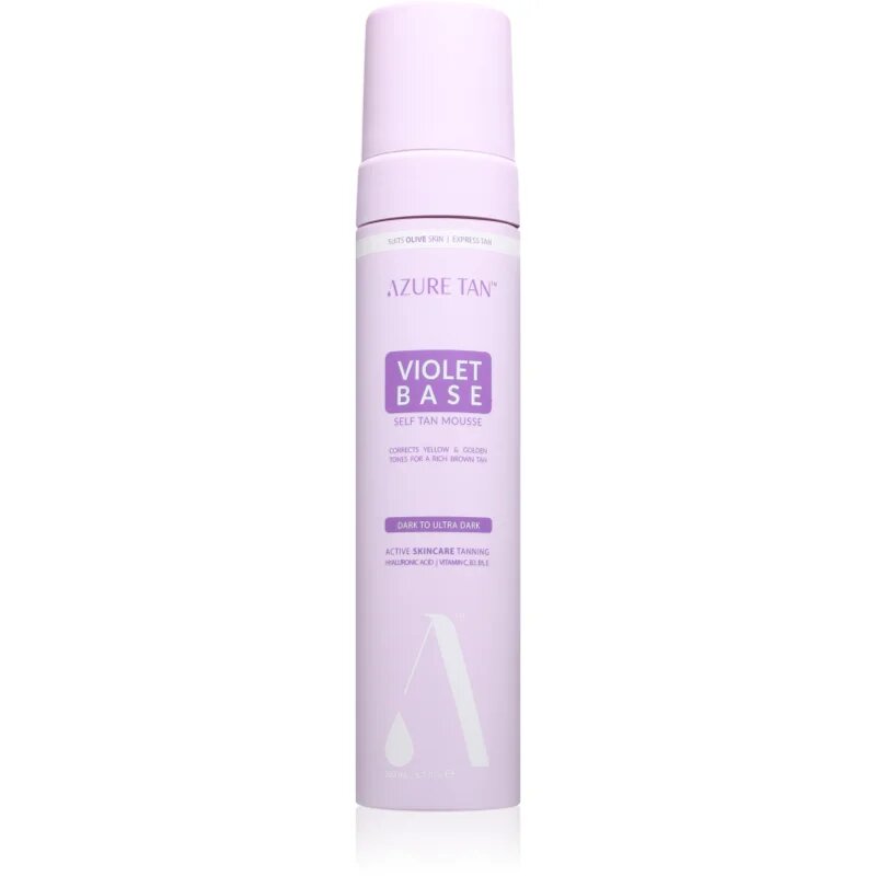 Azure Tan Violet Base samoporjavitvena pena odtenek Dark To Ultra Dark 200 ml