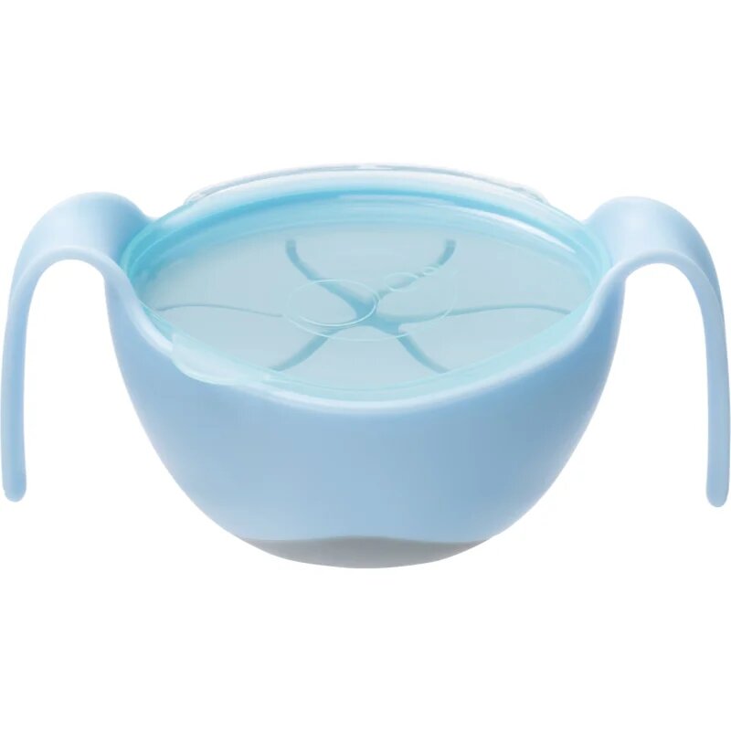 B.Box 3 in 1 Bowl & Straw skledica s slamico Bubblegum 250 ml