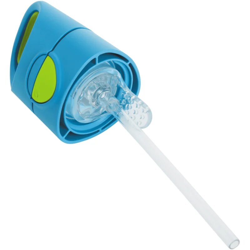 B.Box Bottle with Straw steklenička s slamico Blue Green 1 kos