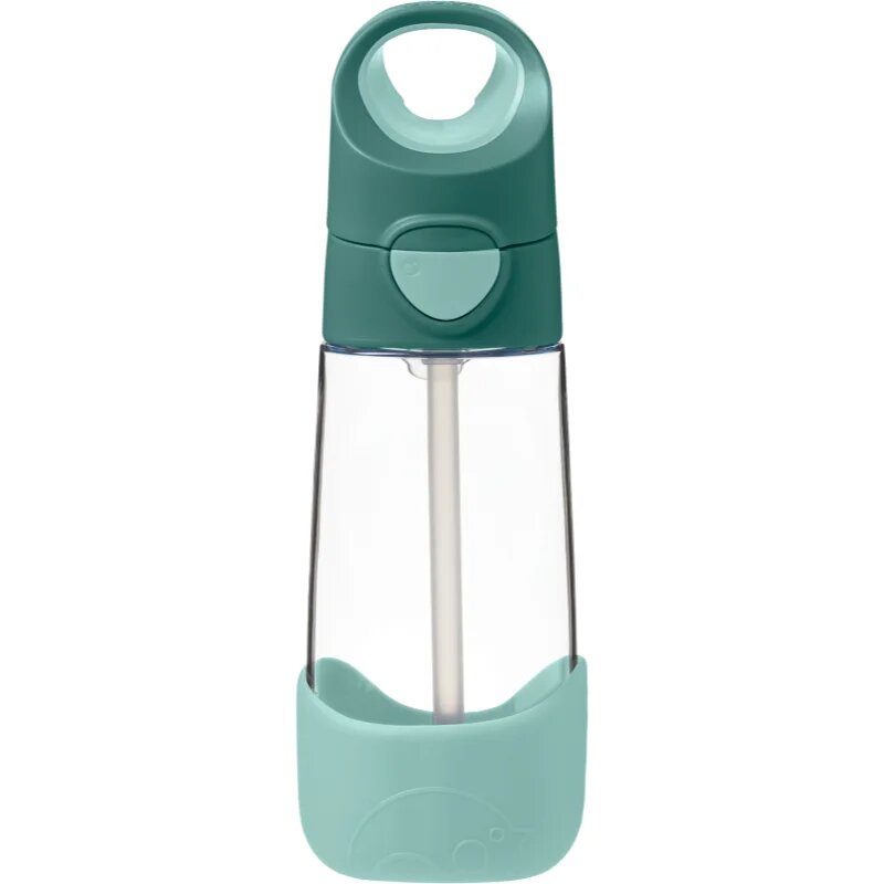 B.Box Bottle with Straw steklenička s slamico Emerald Forest 1 kos