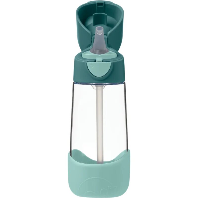 B.Box Bottle with Straw steklenička s slamico Emerald Forest 1 kos