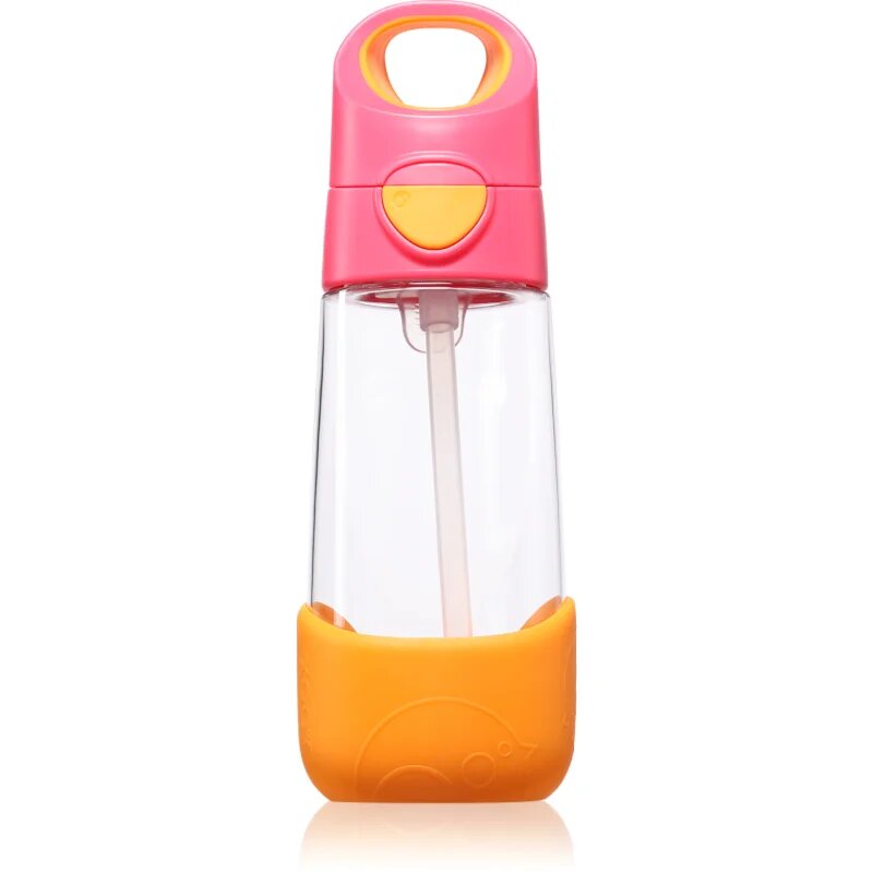 B.Box Bottle with Straw steklenička s slamico Strawberry Shake 1 kos