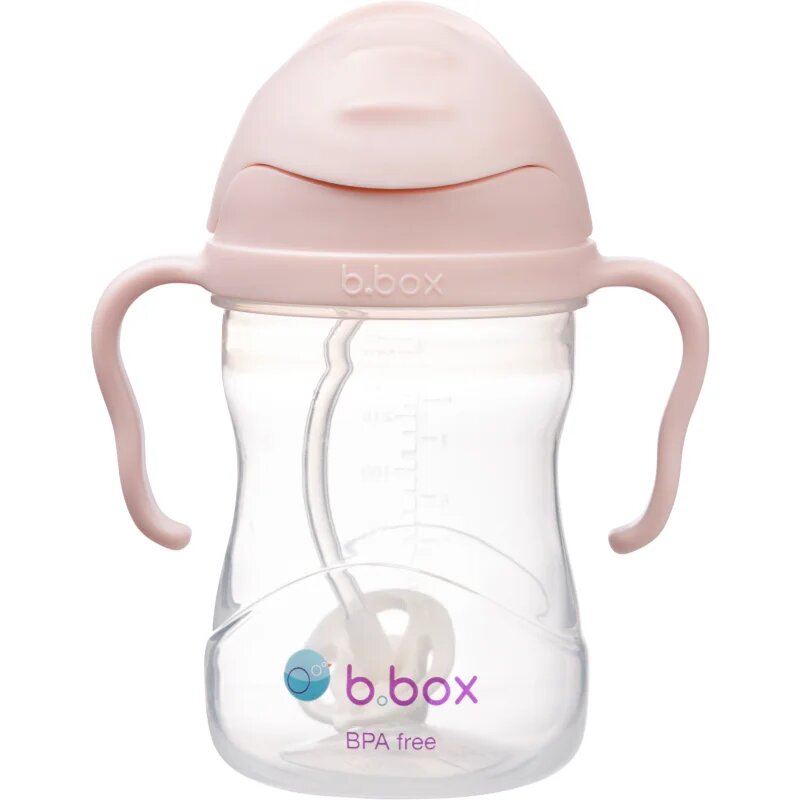 B.Box Gelato Cup skodelica s slamico Blush 1 kos