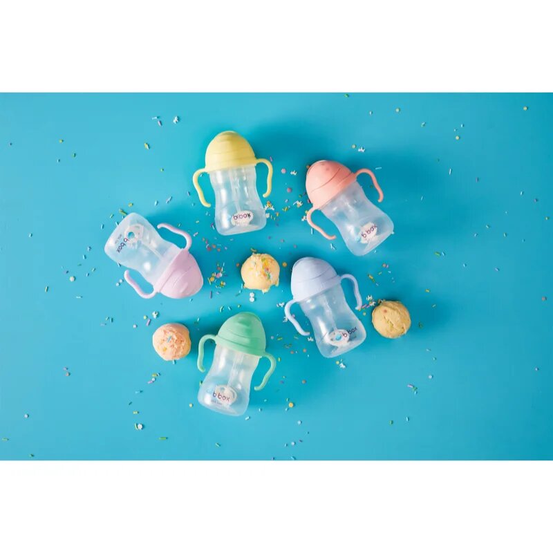B.Box Gelato Cup skodelica s slamico Bubblegum 6m+ 1 kos