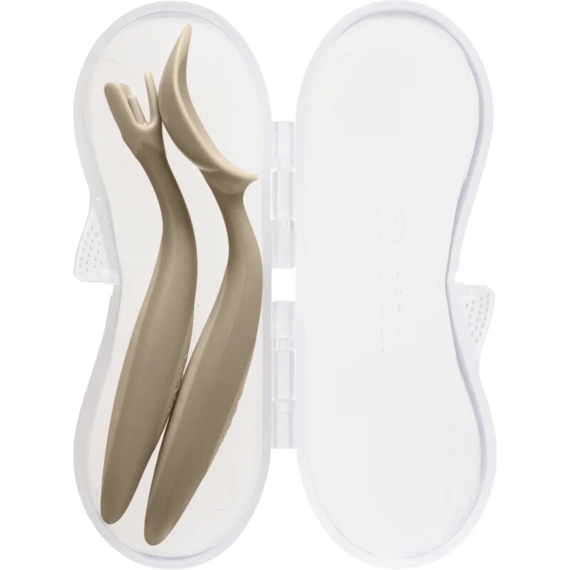 B.Box Gelato Cutlery pribor za otroke Latte 9m+ 2 kos