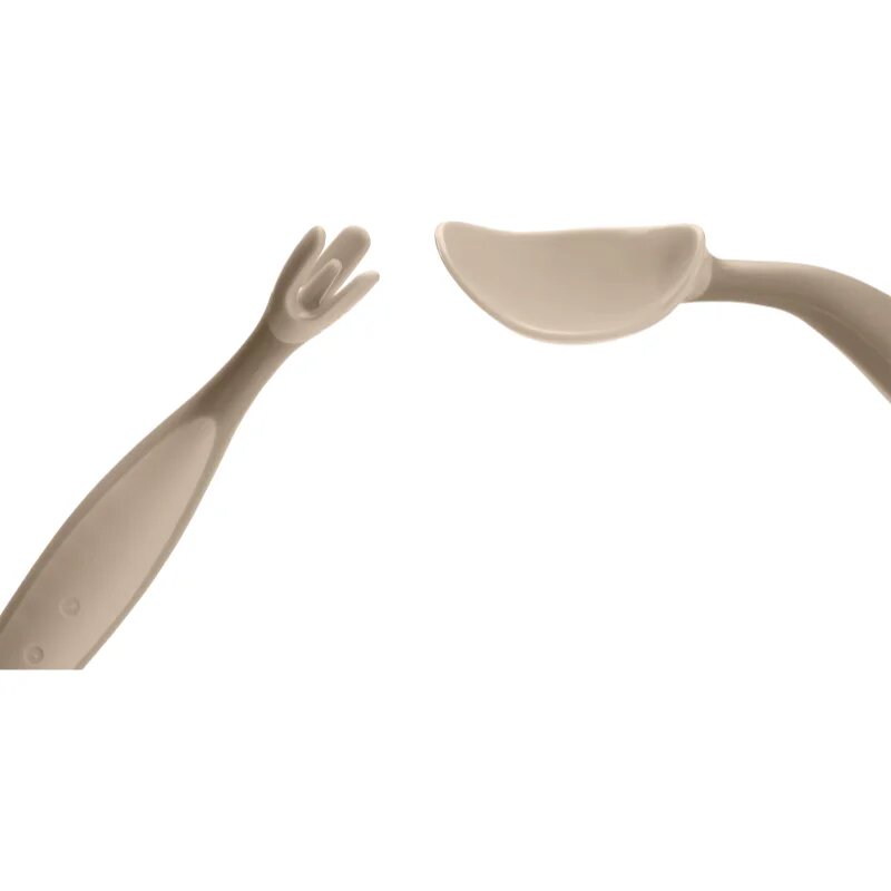 B.Box Gelato Cutlery pribor za otroke Latte 9m+ 2 kos