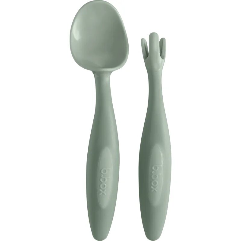 B.Box Gelato Cutlery pribor za otroke Sage 9m+ 2 kos