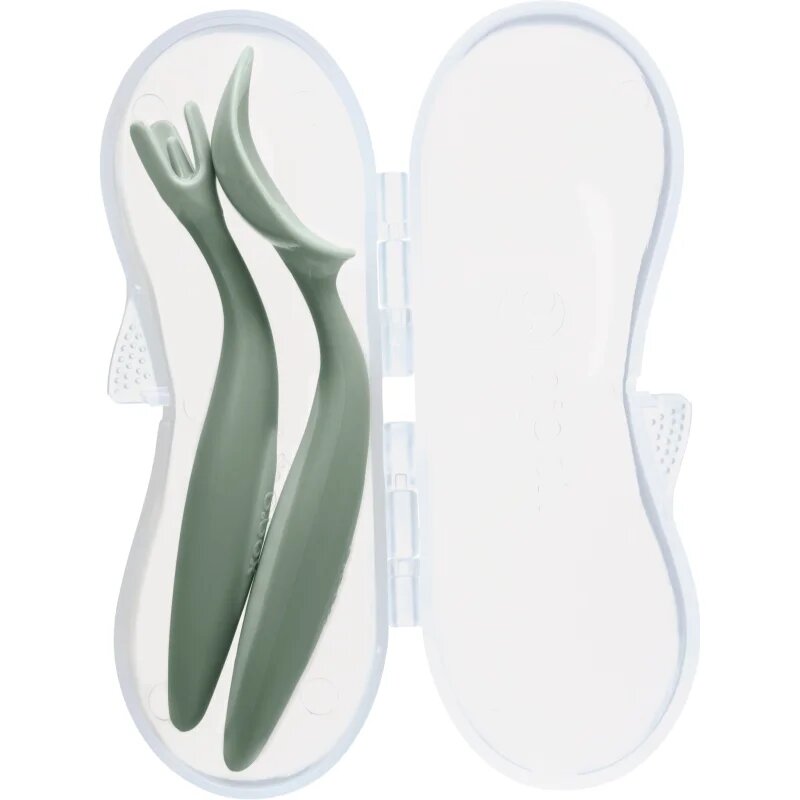 B.Box Gelato Cutlery pribor za otroke Sage 9m+ 2 kos